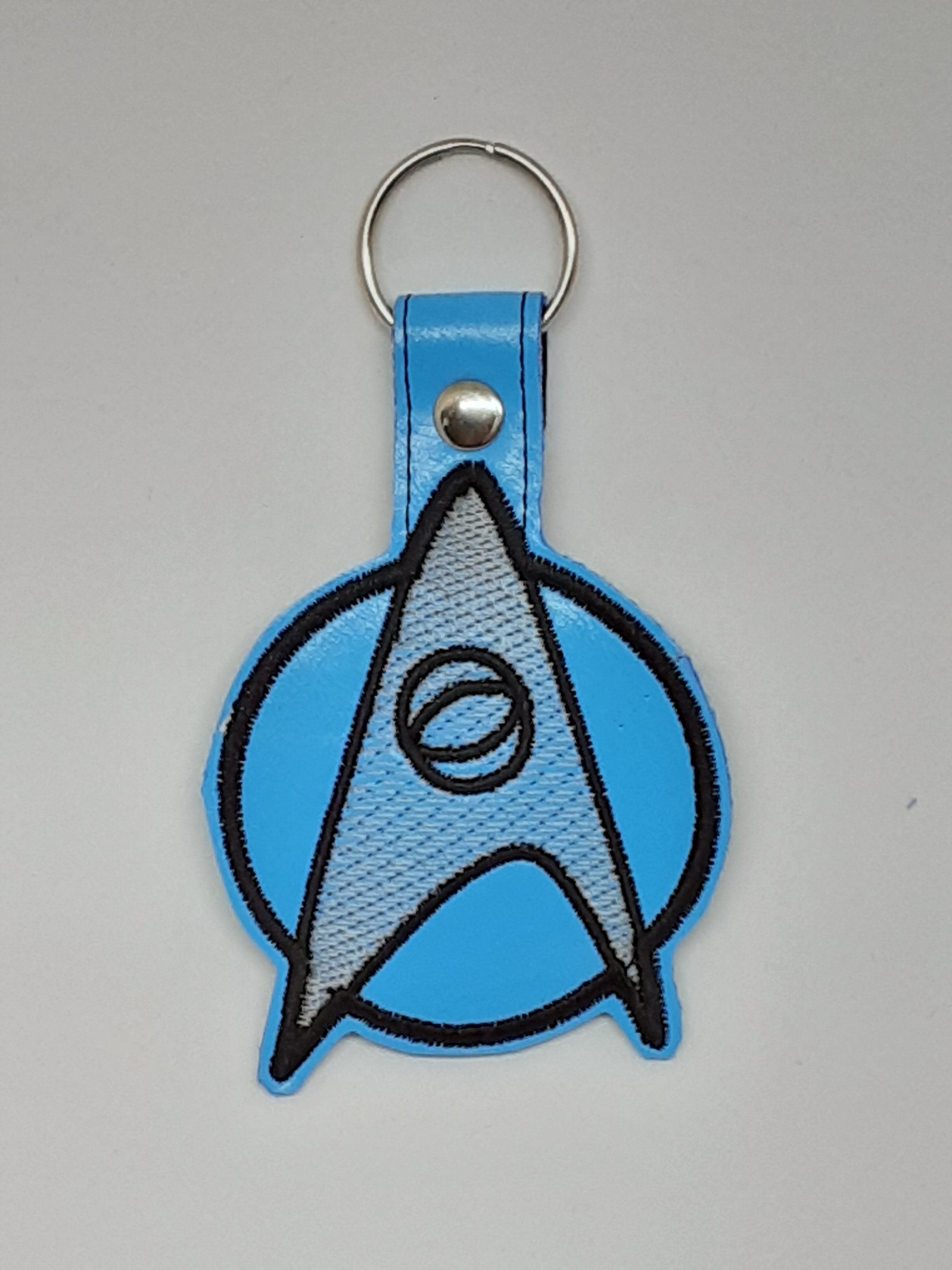 Star Trek Science Insignia Keyfob Stitch Wars star-trek-science-insignia-keyfob-stitch-wars